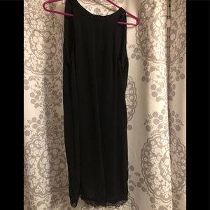 Black cocktail dress